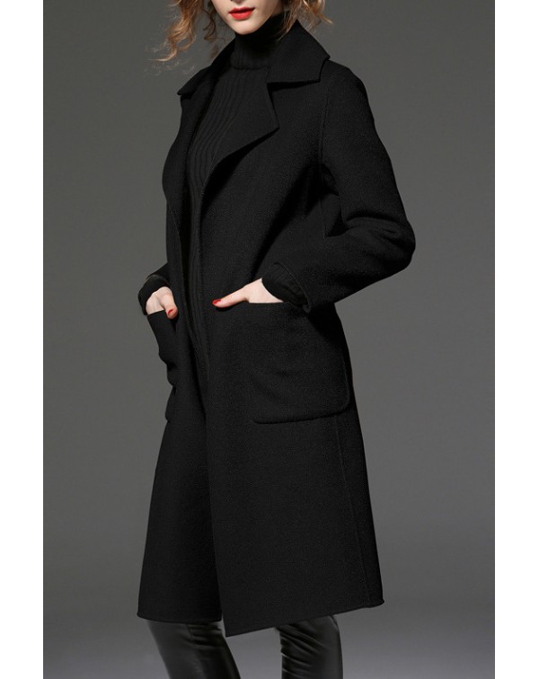 Wool Wrap Coat