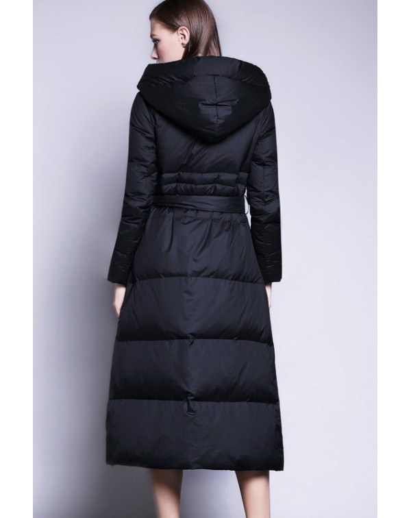 Hooded Down Coat