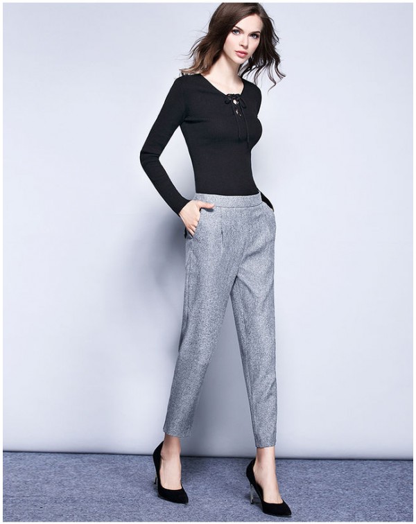 Wide Skinny Leg Pants