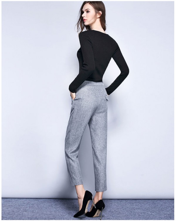 Wide Skinny Leg Pants