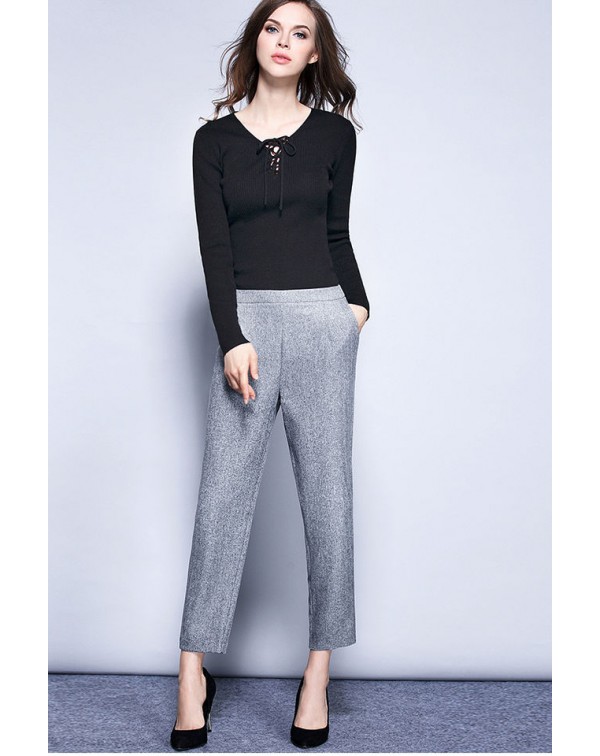 Wide Skinny Leg Pants