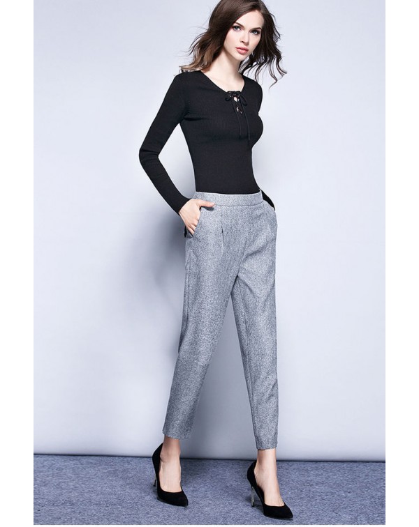 Wide Skinny Leg Pants