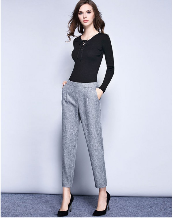 Wide Skinny Leg Pants