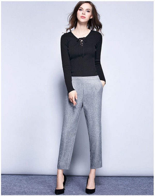 Wide Skinny Leg Pants