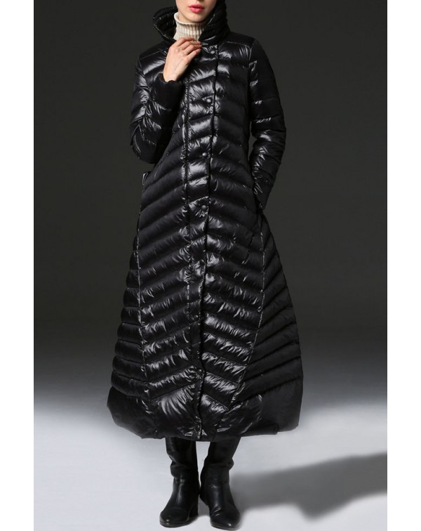 Long Down Puffer Coat