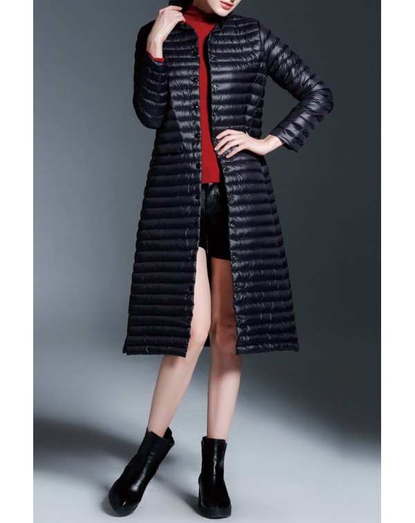 Long Down Puffer Coat