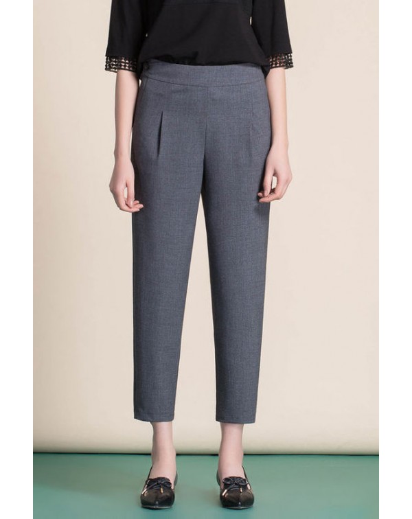 High Waist Ankle Trousers