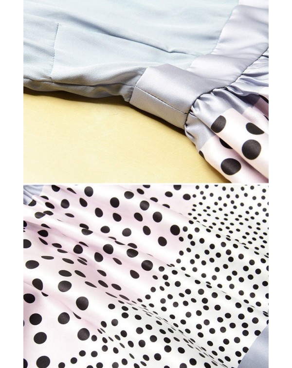 Polka Dot Two Pieces Dress