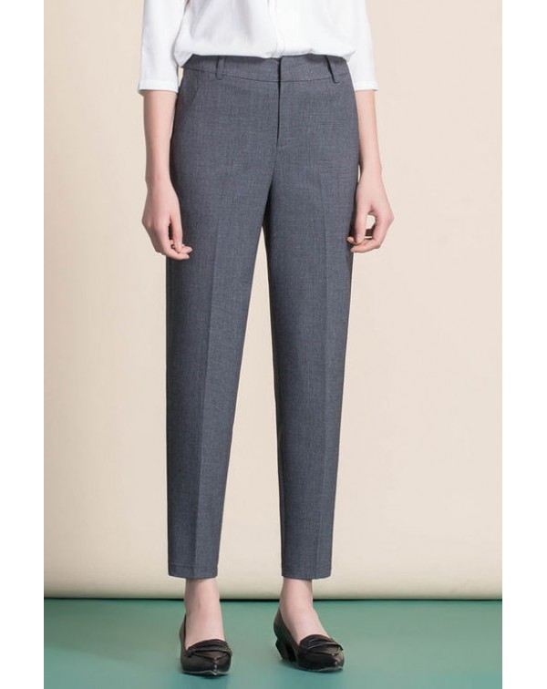 High Waist Skinny Trousers