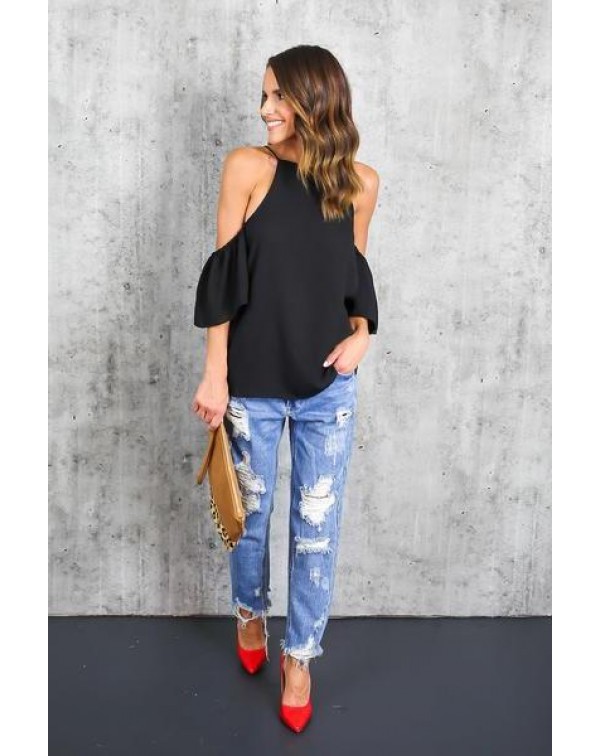 Cold Shoulder Top