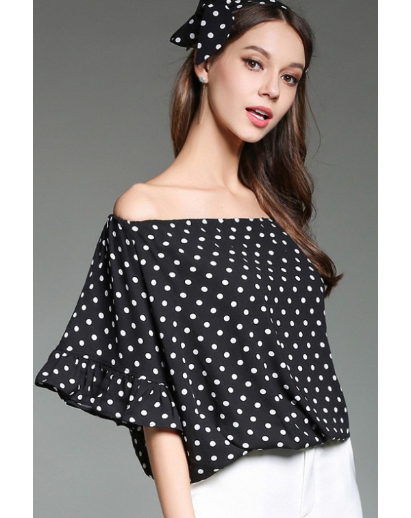 Polka Dot Blouse