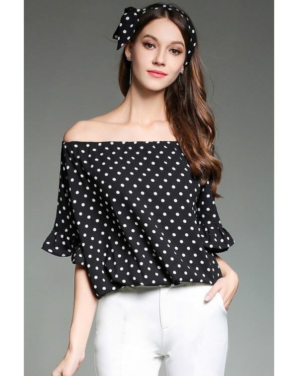 Polka Dot Blouse