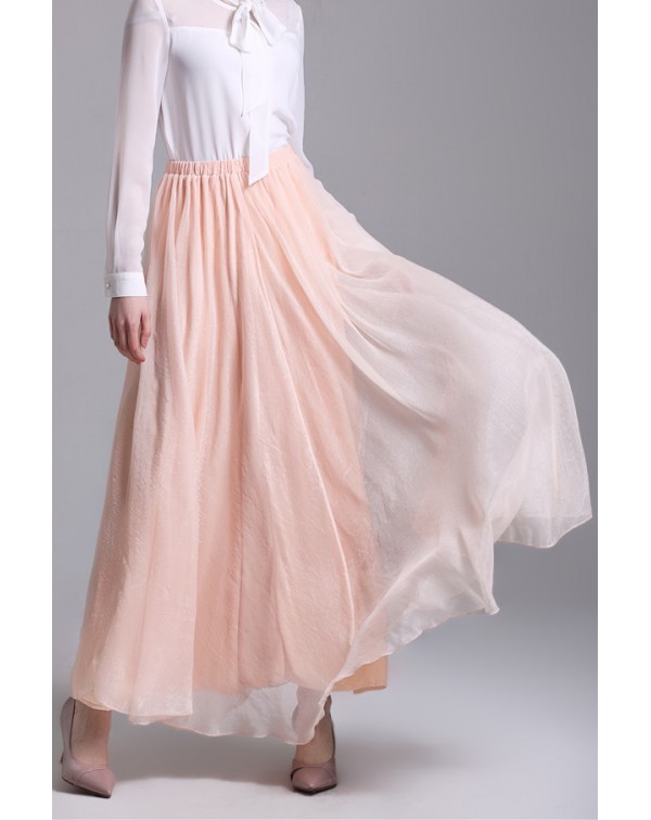 A-line Maxi Skirt