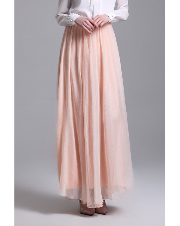 A-line Maxi Skirt