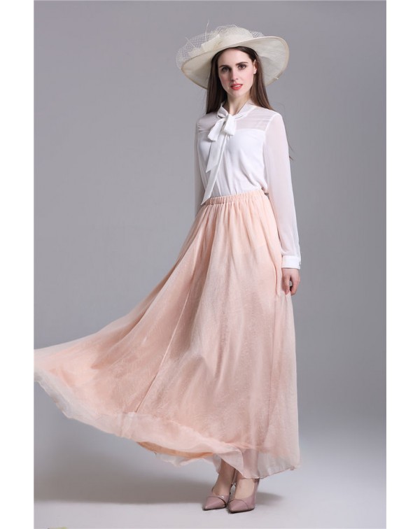 A-line Maxi Skirt