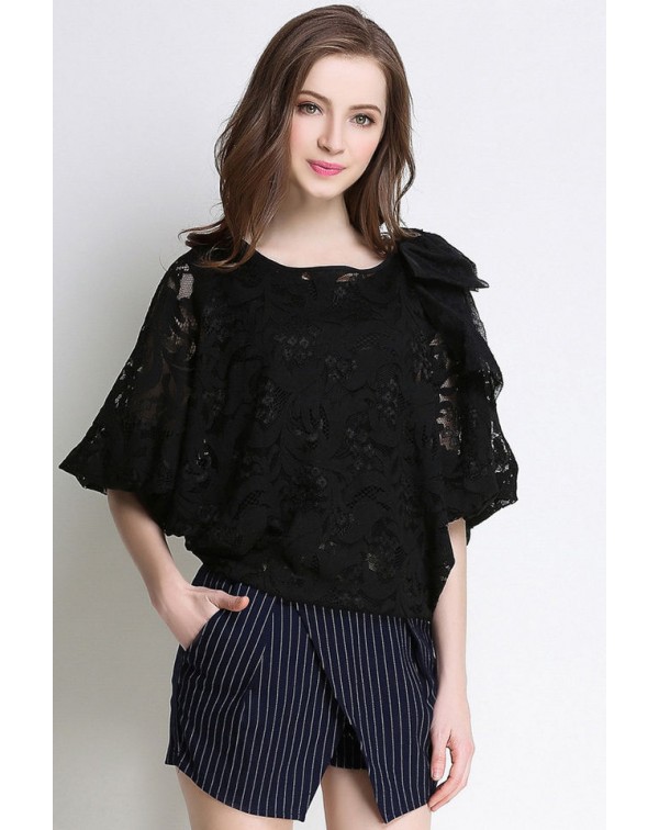 Casual Lace Blouse